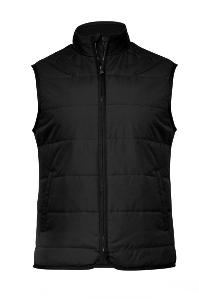 Zoom bild av Horizontal quilted gilet, black