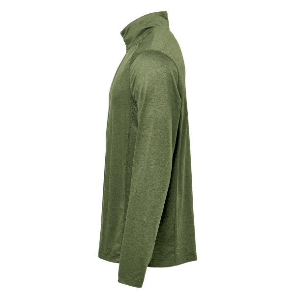Zoom bild av Men's Milano 1/4 Zip Pullover, sage green heather