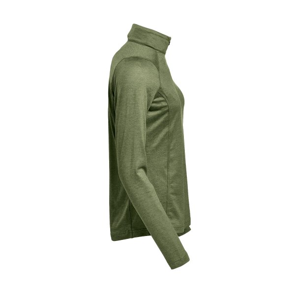 Zoom bild av Women's Milano 1/4 Zip Pullover, sage green heather