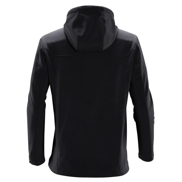 Zoom bild av Men's Orbiter Softshell Hoody, black/red