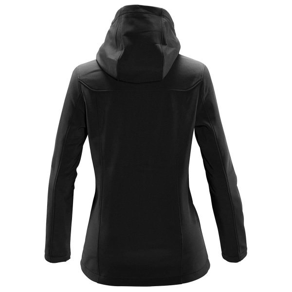 Zoom bild av Women's Orbiter Softshell Hoody, black/red
