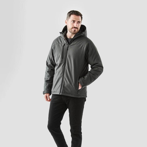 Zoom bild av Men's Orbiter Insulated Softshell, granite/black