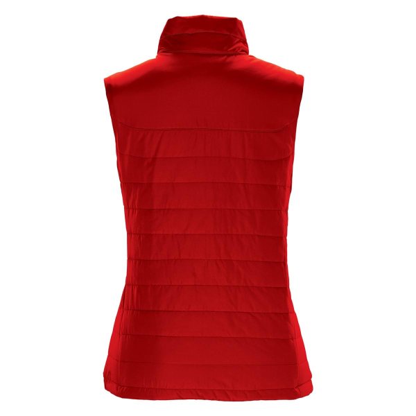 Zoom bild av Women's Nautilus Quilted Vest, red
