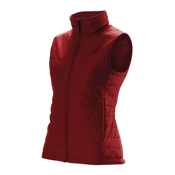 Zoom bild av Women's Nautilus Quilted Vest, red