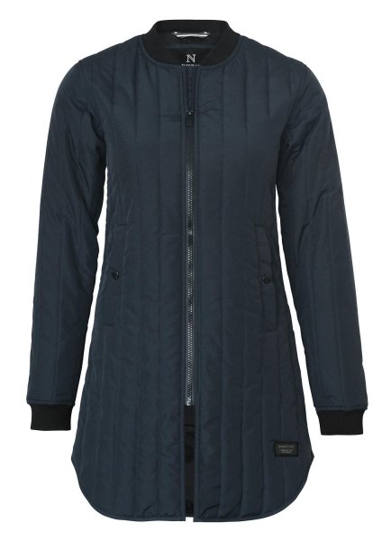 Zoom bild av Woman urban style quilted jacket, navy