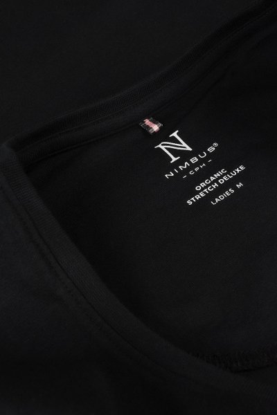 Zoom bild av Woman stretch tee comfort fit, black