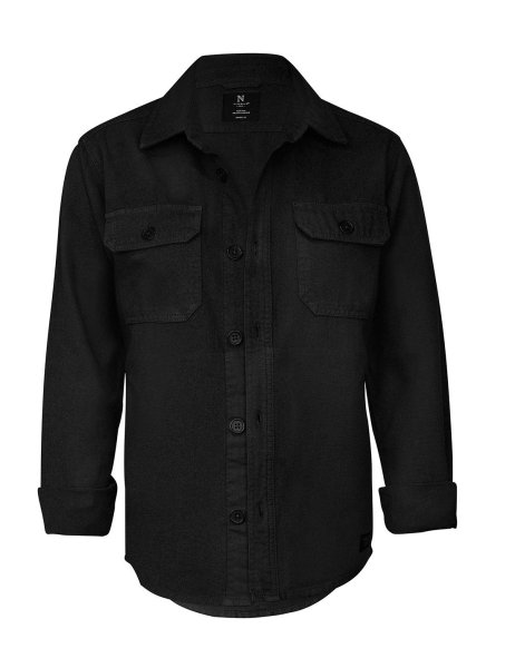 Zoom bild av Versatile overshirt, black