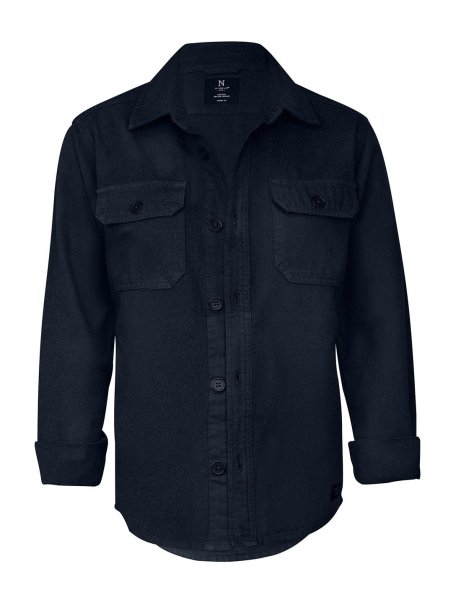 Zoom bild av Versatile overshirt, navy