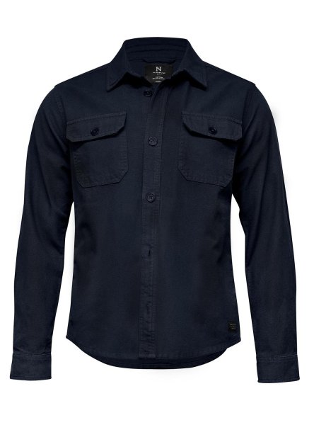 Zoom bild av Versatile overshirt, navy
