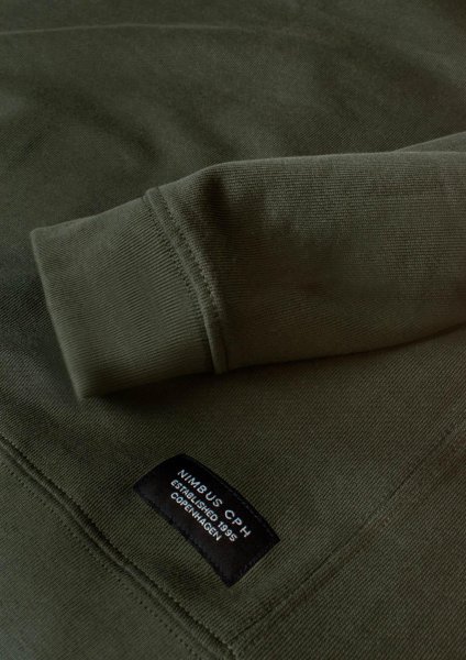 Zoom bild av Luxury lightweight crewneck, olive