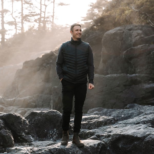 Zoom bild av Men's Montserrat Thermal Vest, spruce/mallard