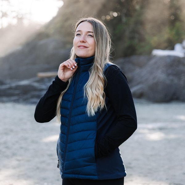 Zoom bild av Women's Montserrat Thermal Vest, indigo/midnight
