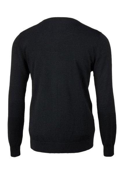 Zoom bild av Woman luxurious merino blend cardigan, black