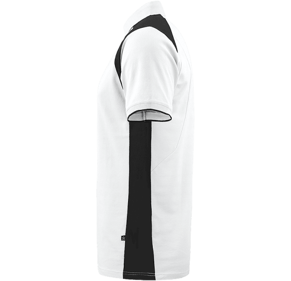 Zoom bild av Stretch Pique Shirt, white/black