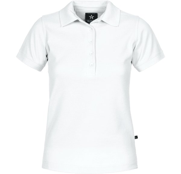 Zoom bild av Womens Pique shirt, white