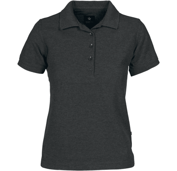 Zoom bild av Womens Pique Shirt, anthracite grey