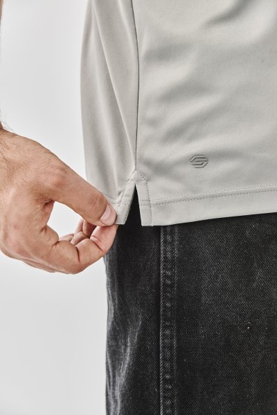 Zoom bild av Men's Monterey S/S Polo, steel grey