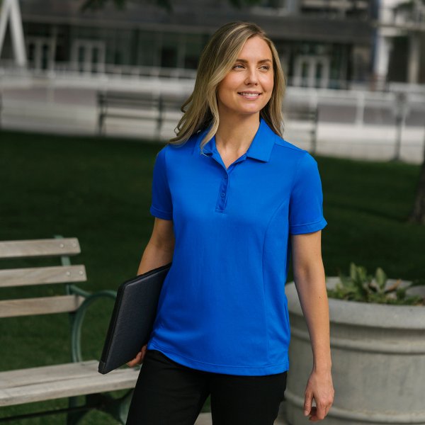 Zoom bild av Women's Monterey S/S Polo, royal blue