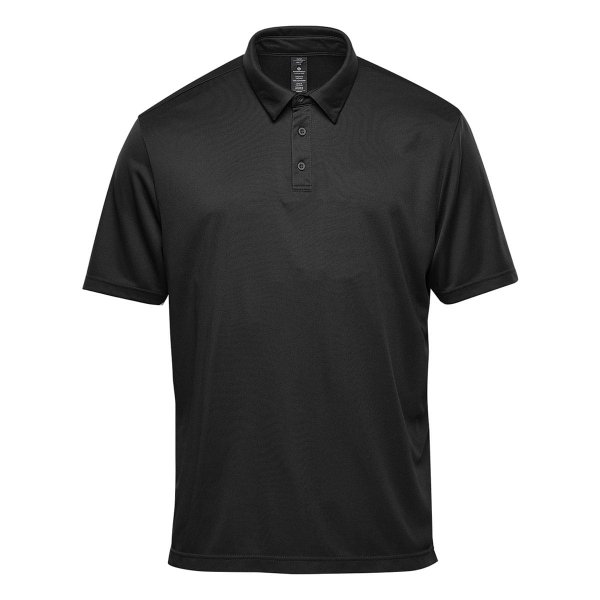 Zoom bild av Men's Treeline Performance Short Sleeve Polo, black