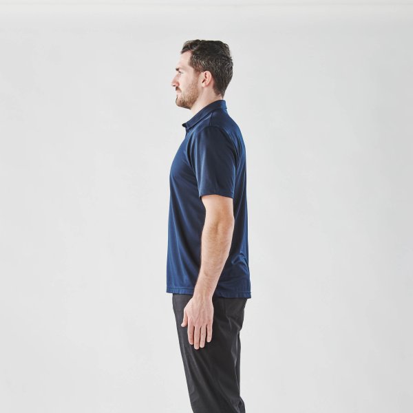 Zoom bild av Men's Treeline Performance Short Sleeve Polo, navy
