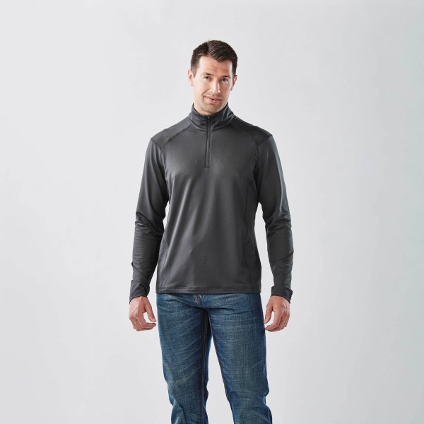 Zoom bild av Men's Augusta 1/4 Zip Long Sleeve, graphite