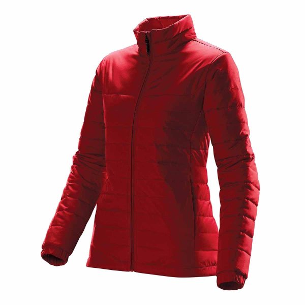 Zoom bild av Women's Nautilus Quilted Jacket, red
