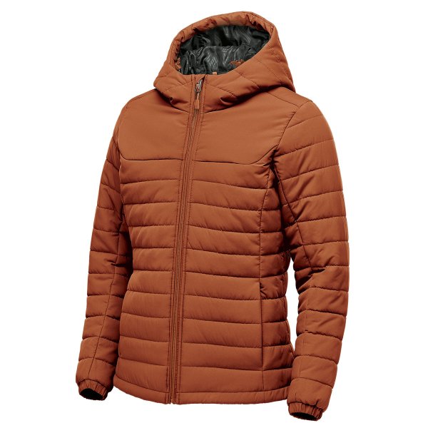 Zoom bild av Women's Nautilus Quilted Hoody, rust