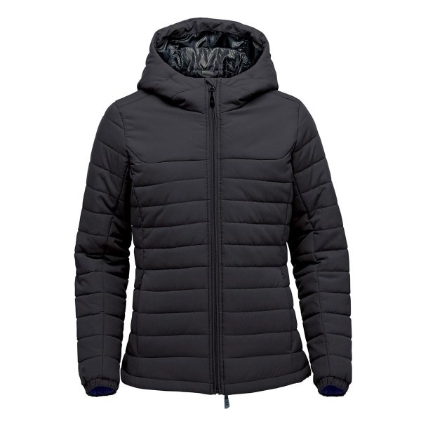 Zoom bild av Women's Nautilus Quilted Hoody, black