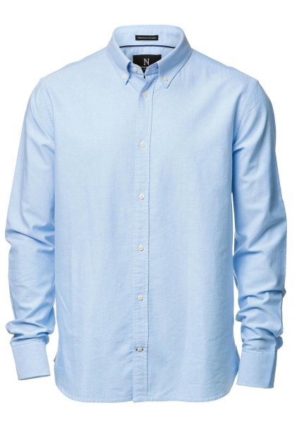 Zoom bild av Classic oxford shirt slim fit, light blue