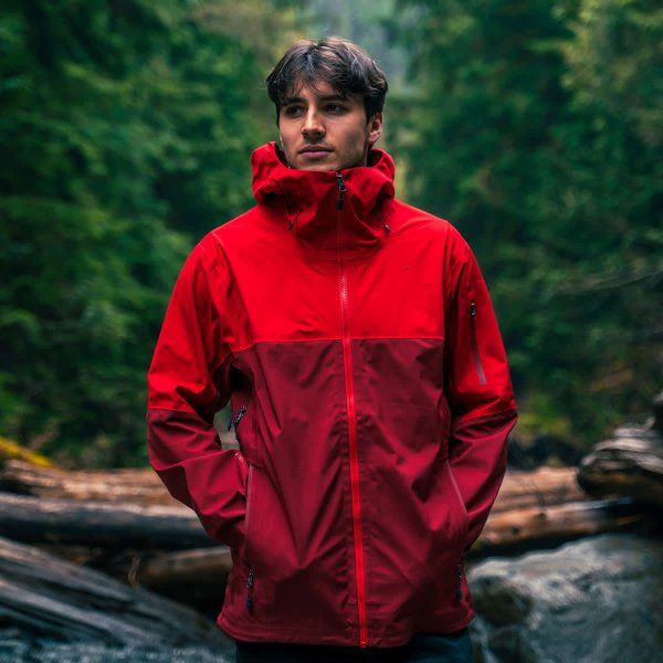 Zoom bild av Men's Vertex Stormshell, red/crimson