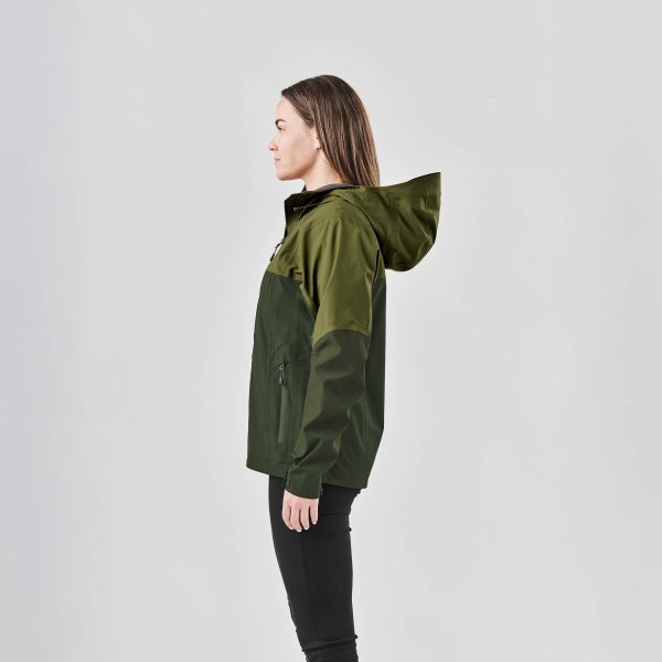 Zoom bild av Women's Vertex Stormshell, chive/cypress