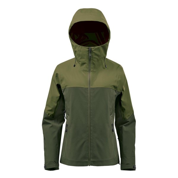 Zoom bild av Women's Vertex Stormshell, chive/cypress