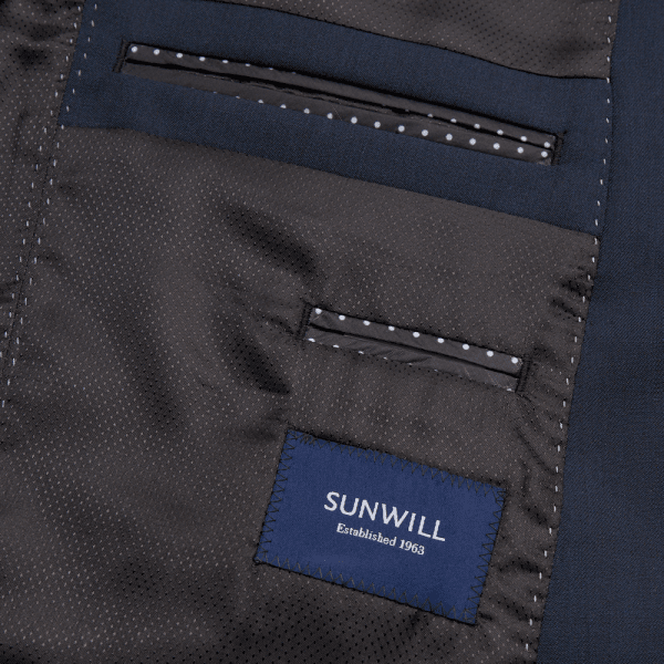Zoom bild av Traveller mens blazer modern fit, dark blue