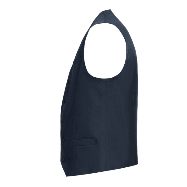 Zoom bild av Traveller mens waistcoat modern fit, dark blue