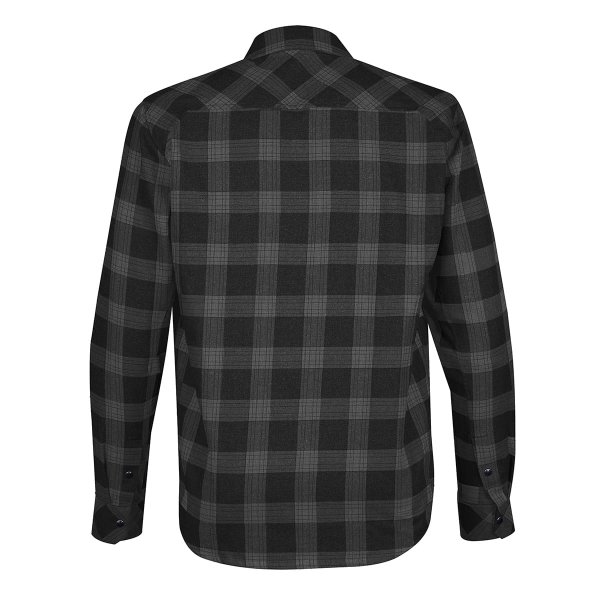 Zoom bild av Men's Logan Snap Front Shirt, carbon plaid