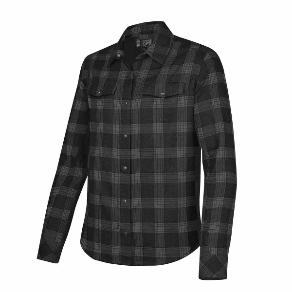 Zoom bild av Men's Logan Snap Front Shirt, carbon plaid