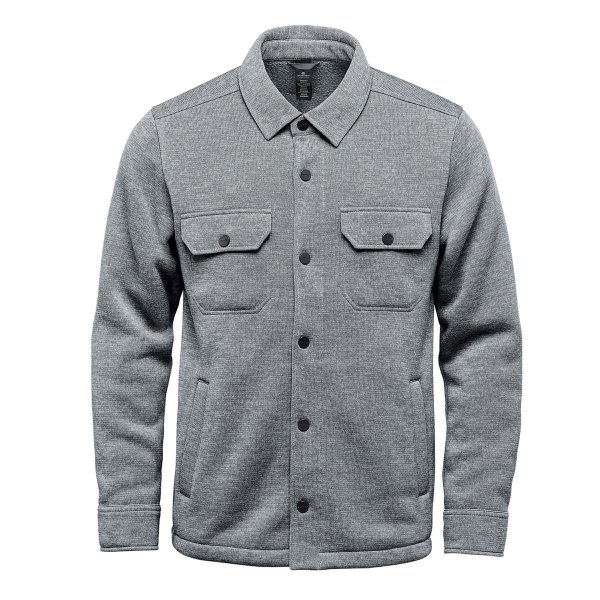 Zoom bild av Avalante Fleece Shacket, granite heather