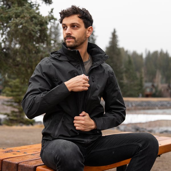 Zoom bild av Men's Scirocco Lightweight Shell, black