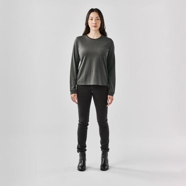 Zoom bild av Women's Stockton L/S Tee, granite