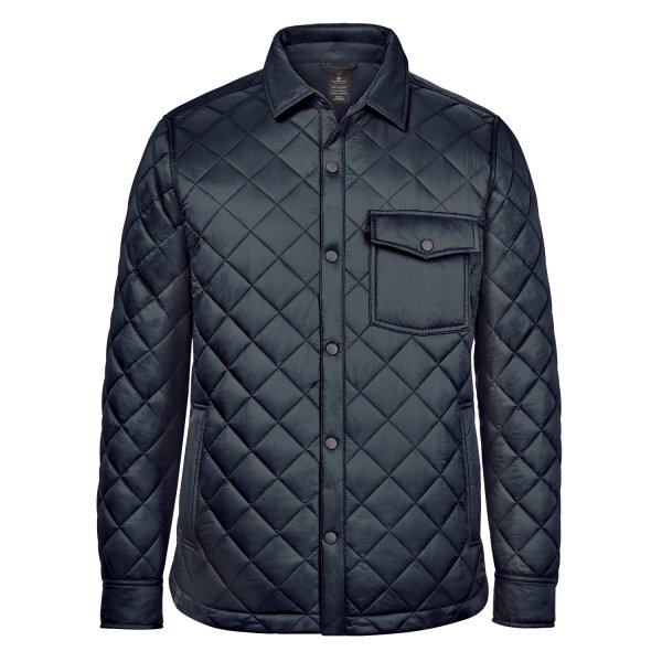 Zoom bild av Men's Tundra Quilted Shacket, midnight