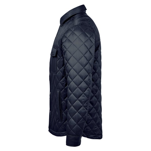 Zoom bild av Men's Tundra Quilted Shacket, midnight