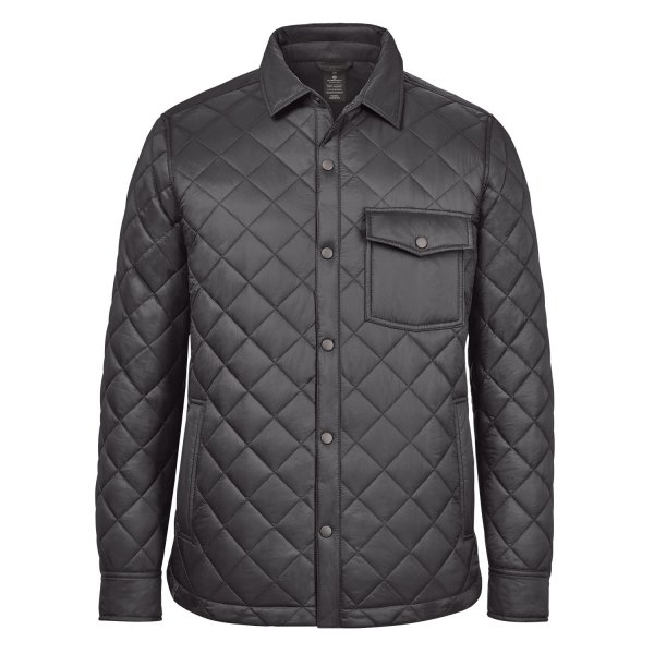 Zoom bild av Men's Tundra Quilted Shacket, granite