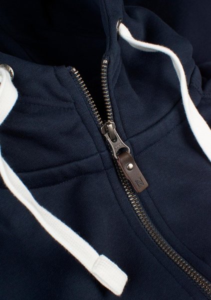 Zoom bild av Stylish hooded sweat, navy