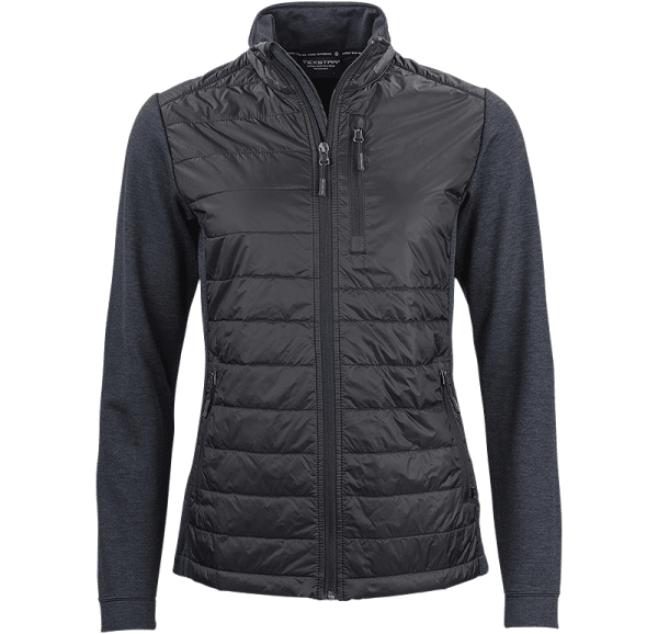 Zoom bild av Womens Hybrid Jacket, black/navy