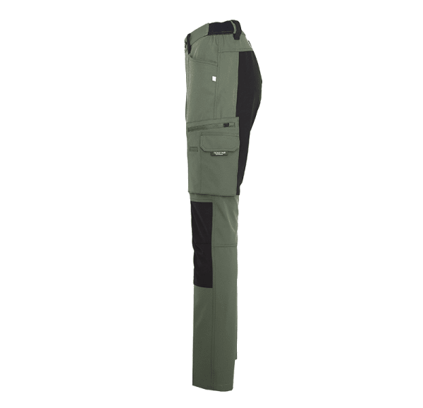 Zoom bild av Womens 4way Stretch Pants, green/black