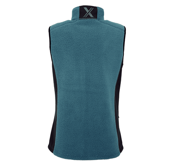 Zoom bild av Womens pile Fleece Vest, blue/black