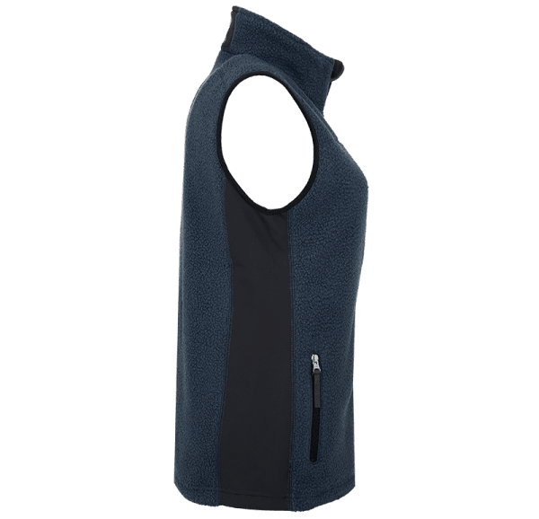 Zoom bild av Womens pile Fleece Vest, navy/black