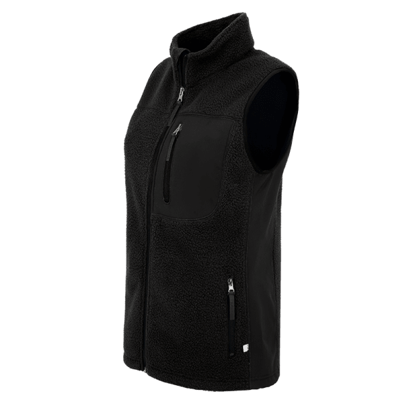 Zoom bild av Womens pile Fleece Vest, black