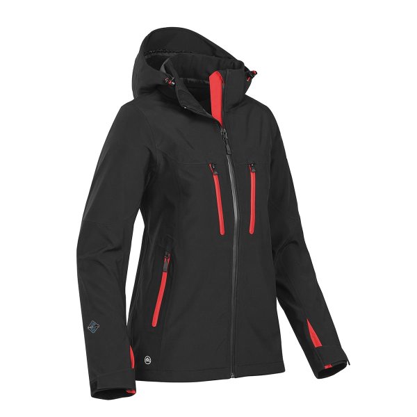 Zoom bild av Women's Patrol Softshell, black/red