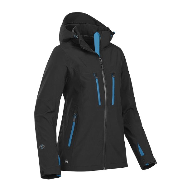 Zoom bild av Women's Patrol Softshell, black/electric blue